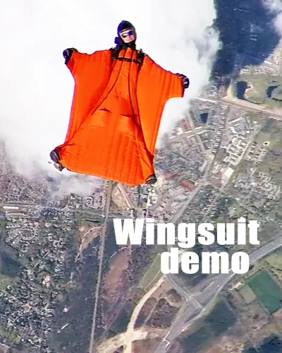 Wingsuit demo